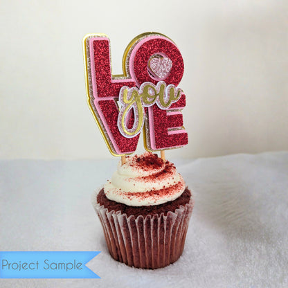 Cupcake Toppers - Valentine