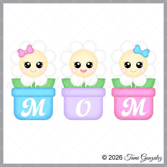 Mom Flower Pots