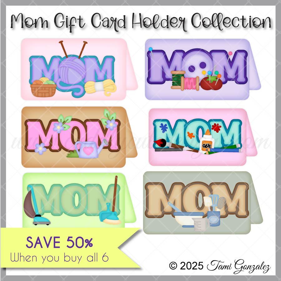 Mom Gift Card Holder Collection