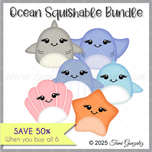 Ocean Squishable Bundle