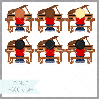 Piano Lessons - Boy