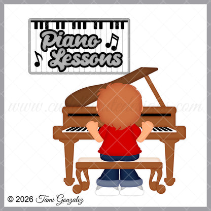 Piano Lessons - Boy