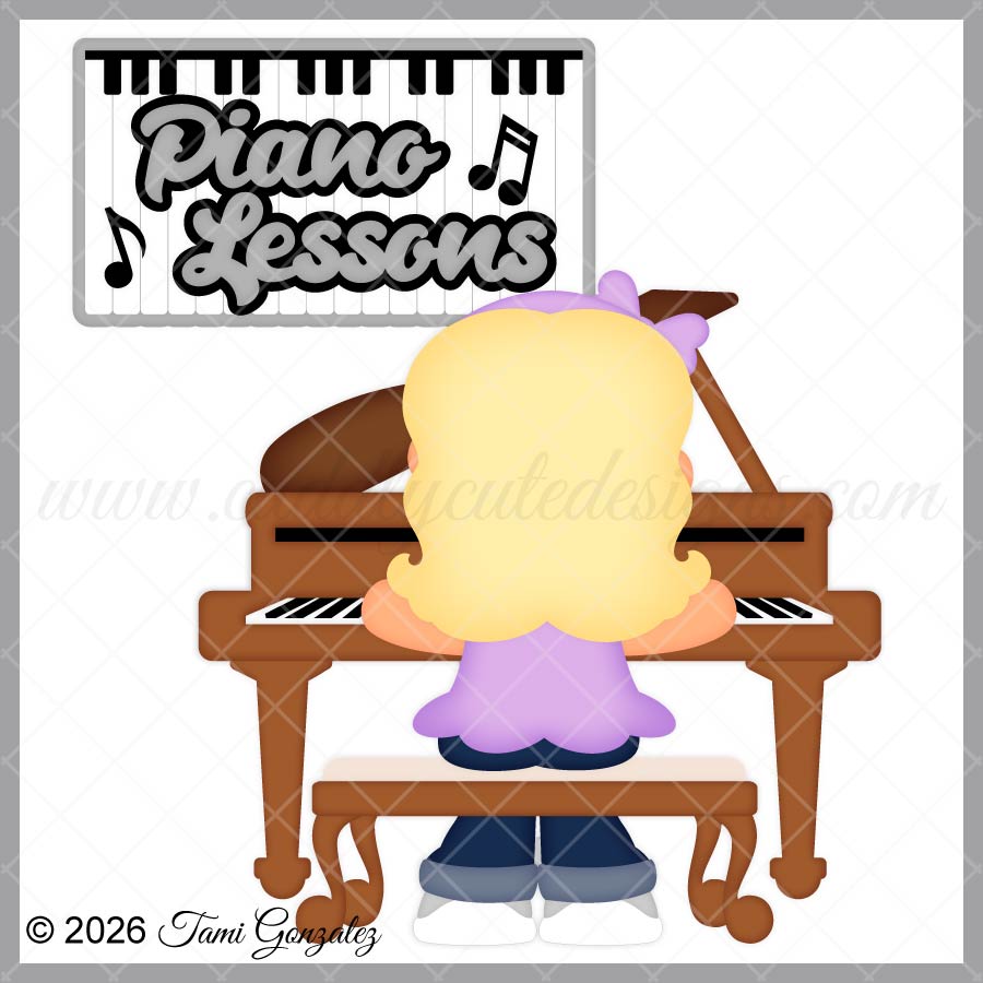 Piano Lessons - Girl