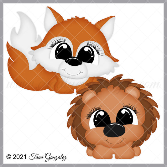 Pudgies - Fox & Hedgehog