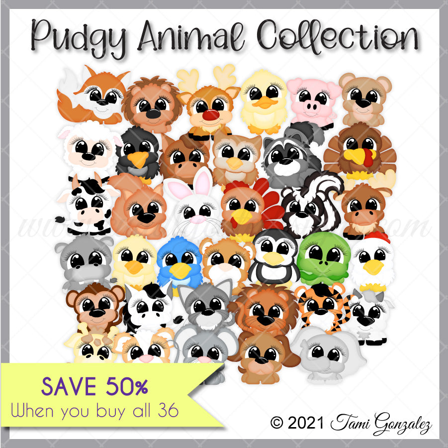 Pudgy Animal Collection
