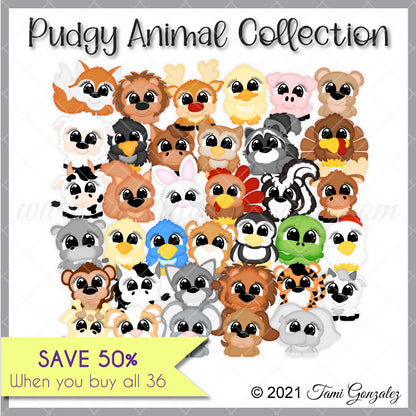 Pudgy Animal Collection