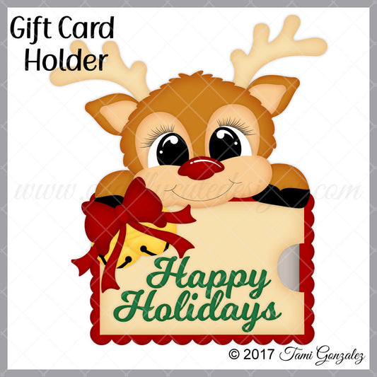 Reindeer Gift Card Holder