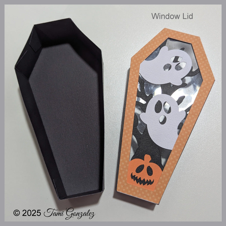 Scary Ghosts Coffin Box