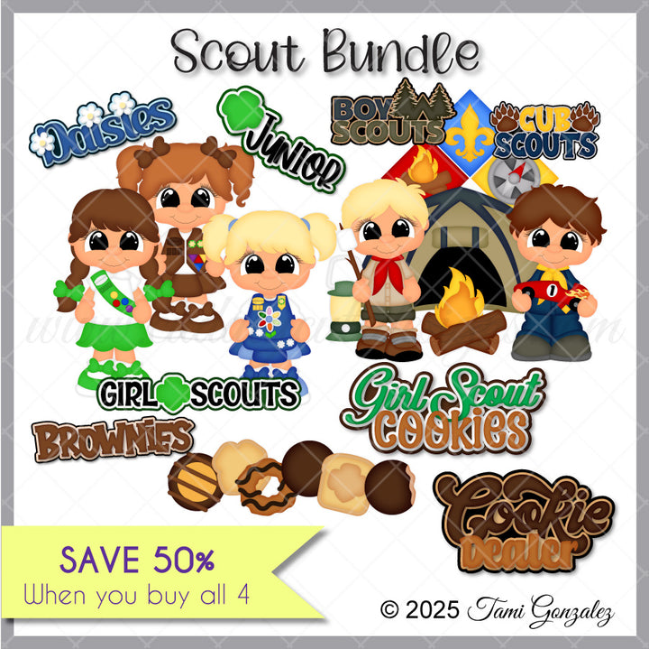 SVG Cut File Bundles for Cricut & Silhouette - Cuddly Cute Designs