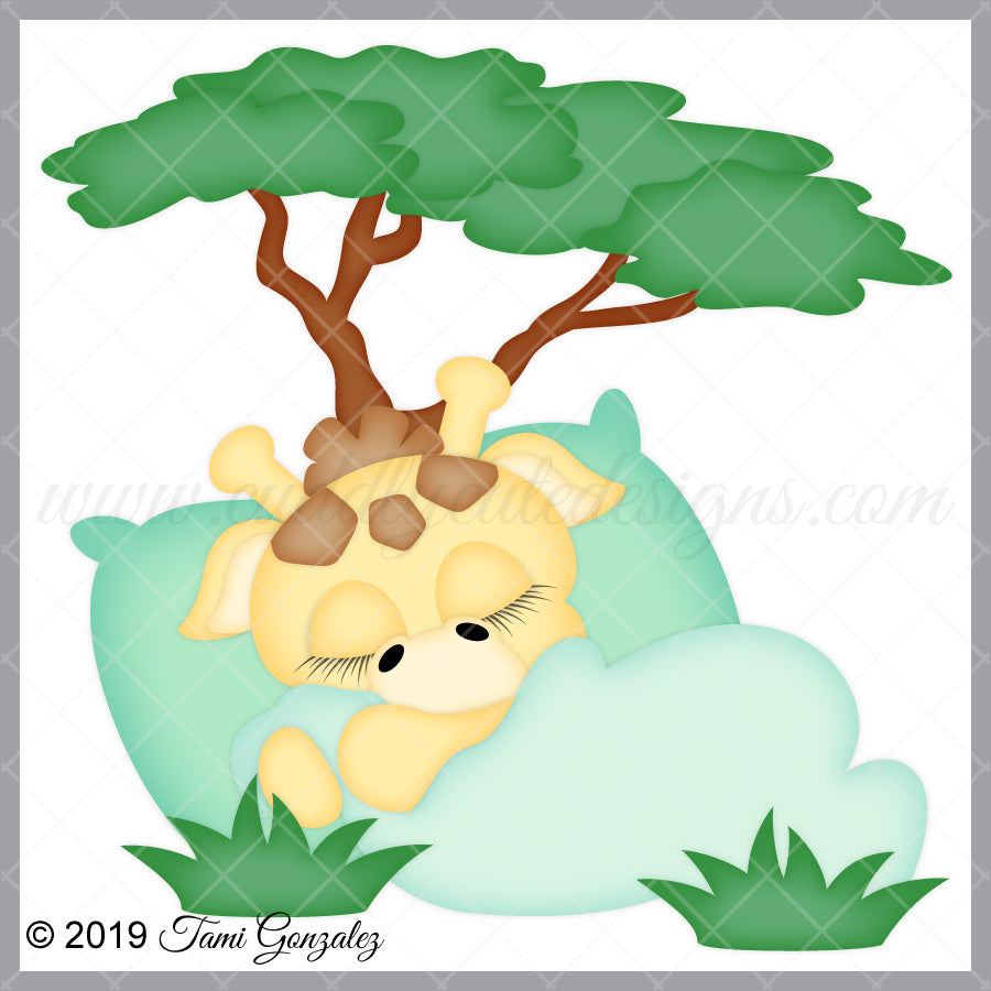 Sleeping Giraffe