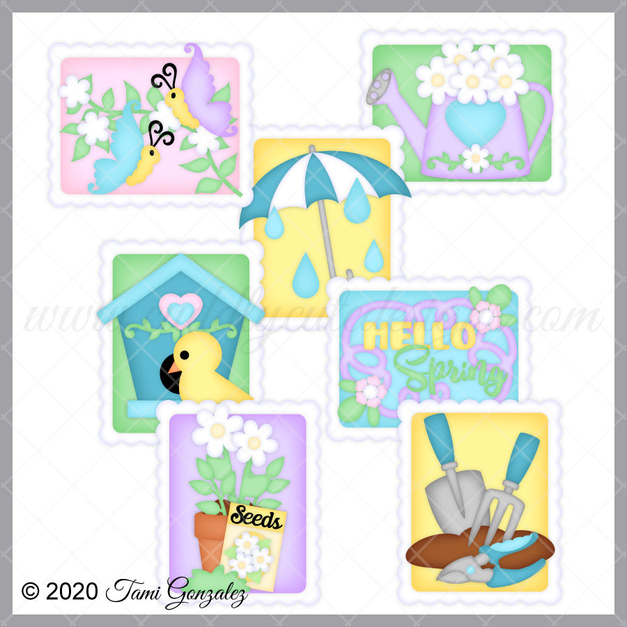 Spring Tokens – Cuddly Cute Designs