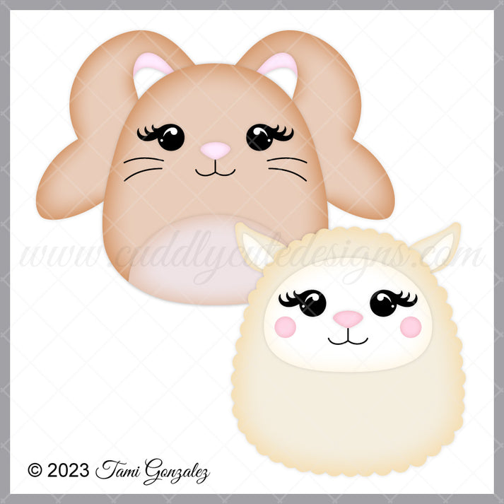 Squishables - Bunny & Lamb – Cuddly Cute Designs