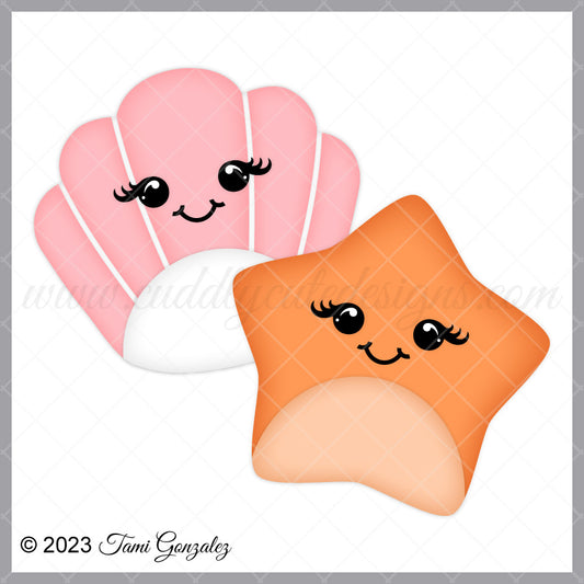 Squishables - Seashell & Starfish