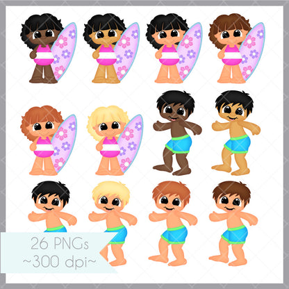 Surfing Cuties