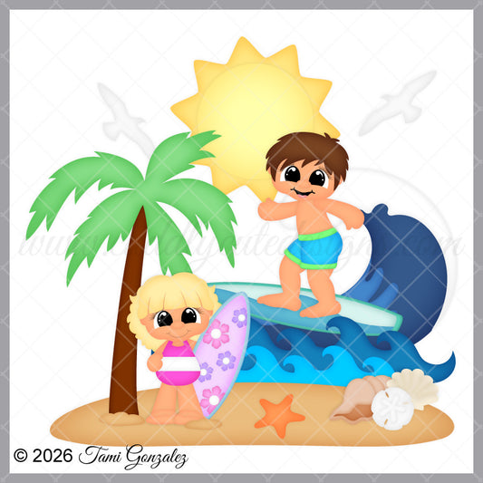 Surfing Cuties