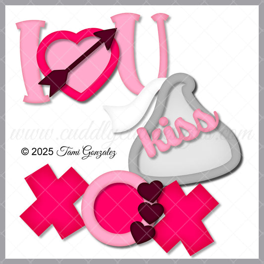 Valentine Shakers