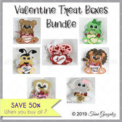Valentine Treat Boxes Bundle