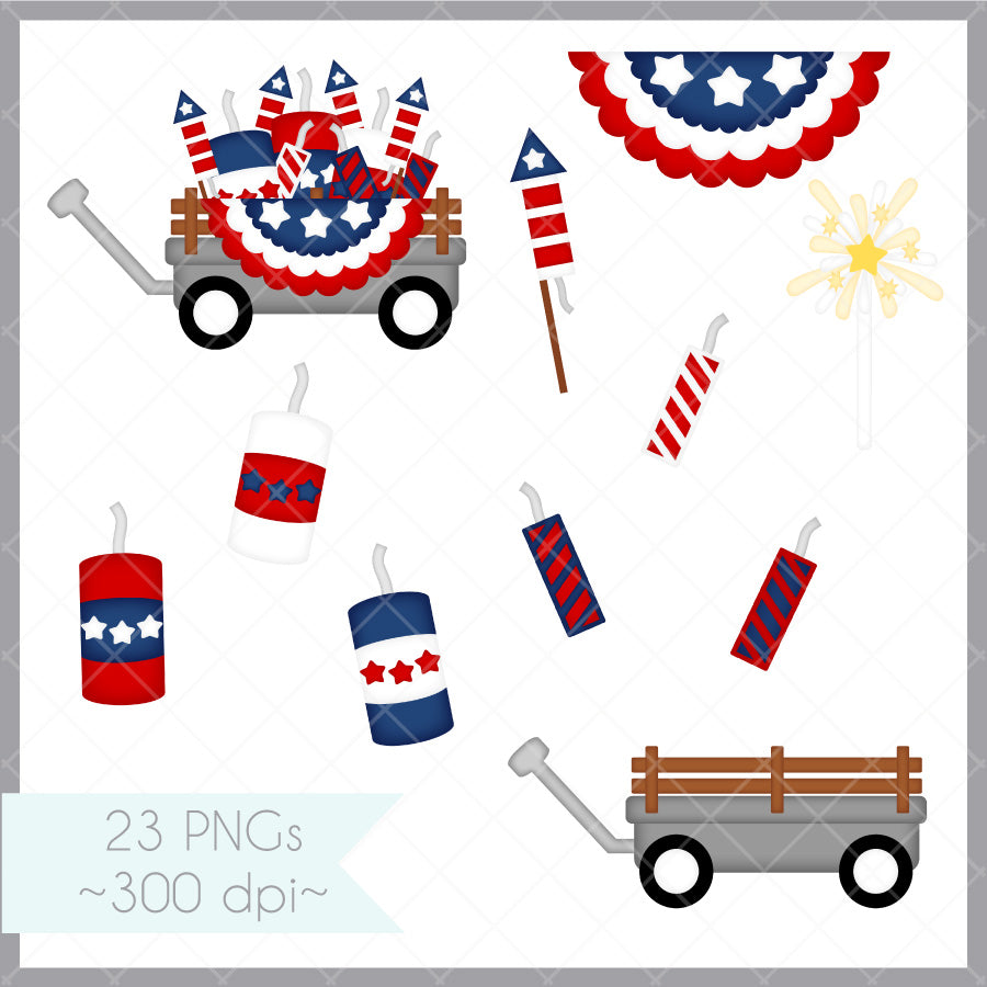 Wagon of Fireworks