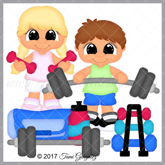 Weight Lifting Cuties