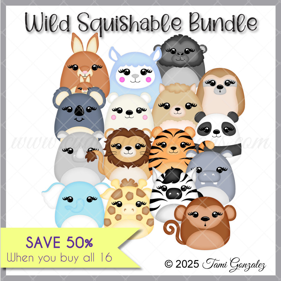 Wild Squishable Bundle