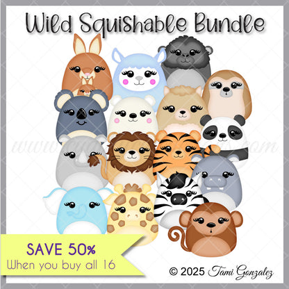 Wild Squishable Bundle