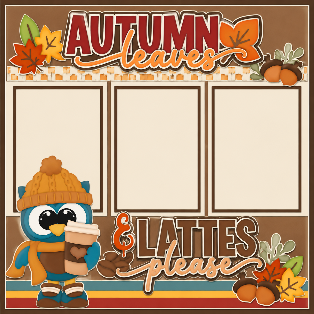 Autumn Latte Owl