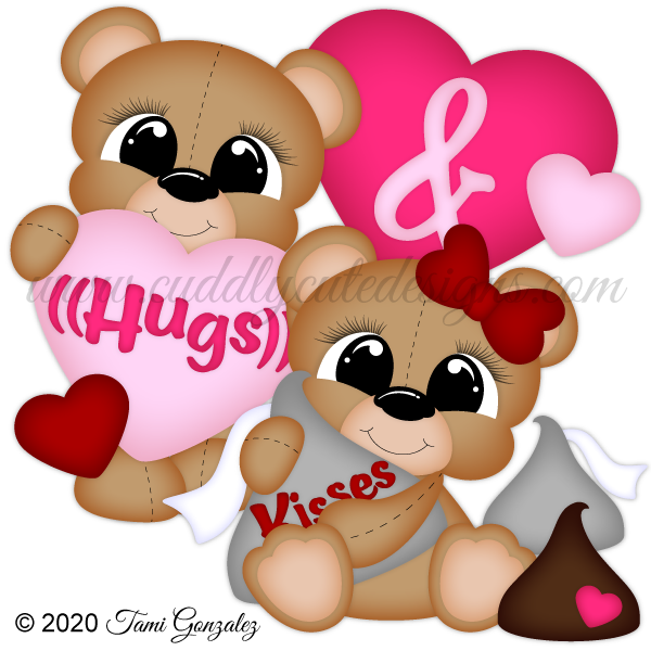 Hugs Kisses Bears