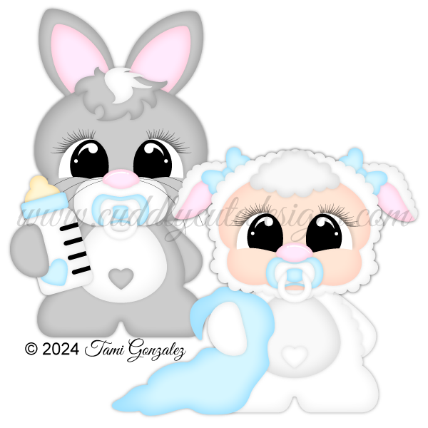 Snuggle Babies - Bunny & Lamb