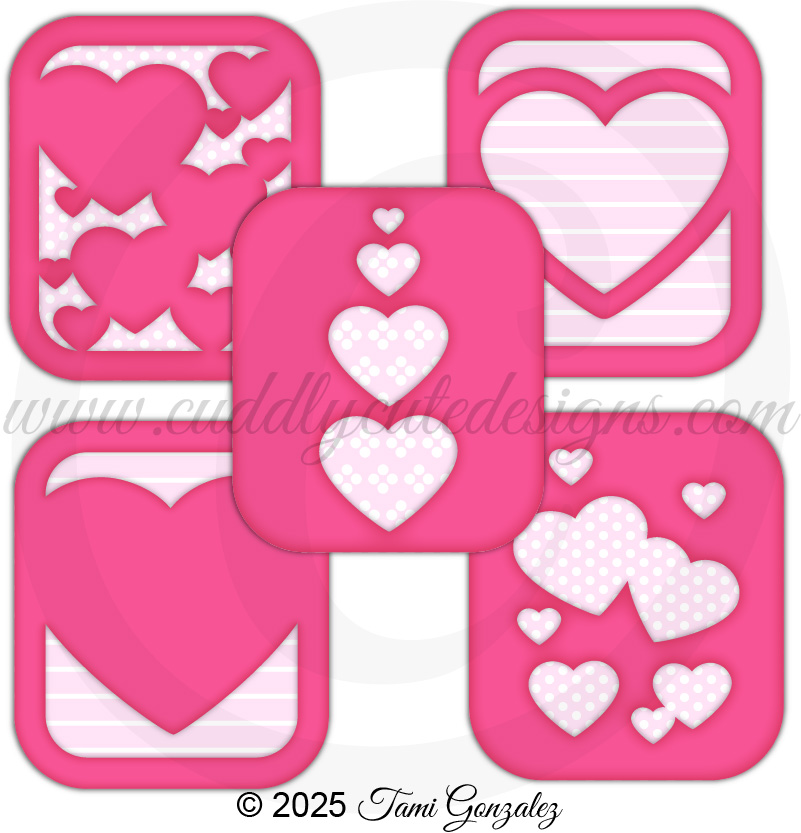 Valentine Card Embellishments